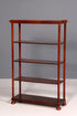 G398 Finish cm Stilvolle Gründerzeit Etagere Louis Philippe Regal um 1900 Bücherregal echt Holz Buchablage Bookshelf (Kopie)