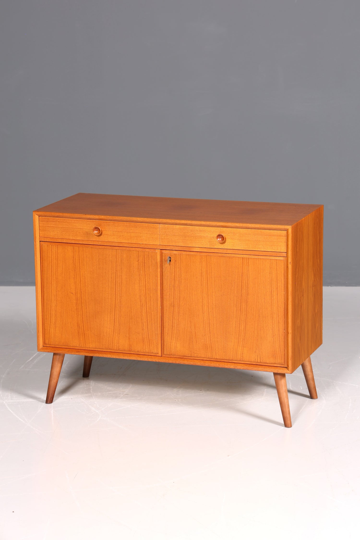 Traumhafte Mid Century Kommode Vintage Schrank Retro Flur Kommode 60s Regal Sideboard