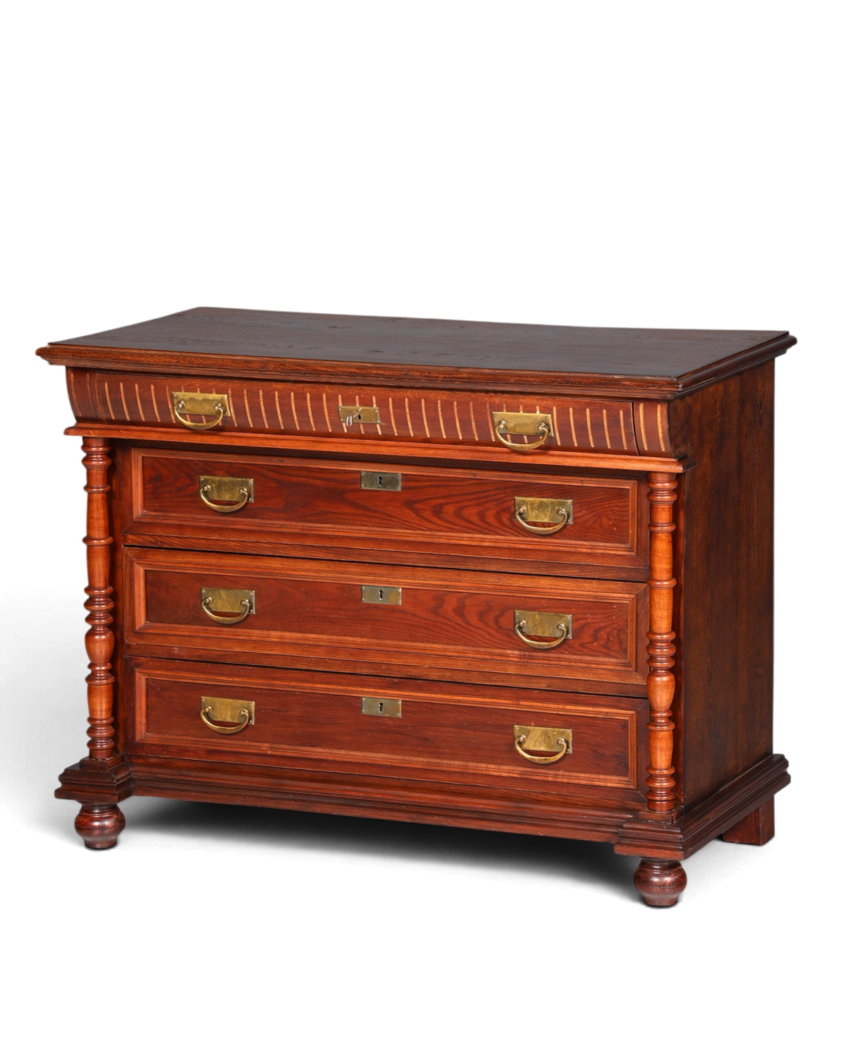 Wunderschöne Gründerzeit Kommode Jugendstil Antik Sideboard Schubladenkommode