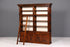 Traumhaftes massiv Holz Regal mit Leiter Kolonial Schrank Antik Stil Bücherregal Kommode Bibliothek