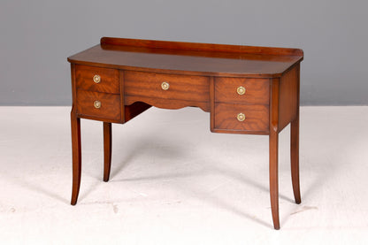 Edler Englischer Konsolentisch Regency Stil Mahagoni Schreibtisch Frisiertisch Beistelltisch Antik Vintage