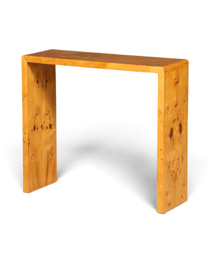 Schlichte Art Deco Stil Wandkonsole Flur Ablagetisch TV Tisch