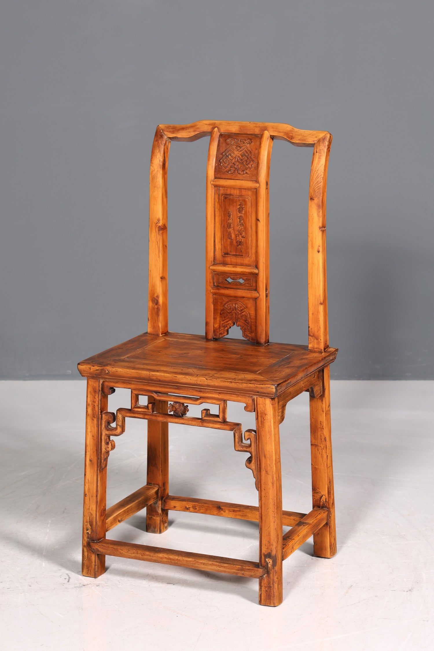 Beautiful Chinese chair, Ming style, Qing Dynasty wooden chair, Asian antique secretary chair