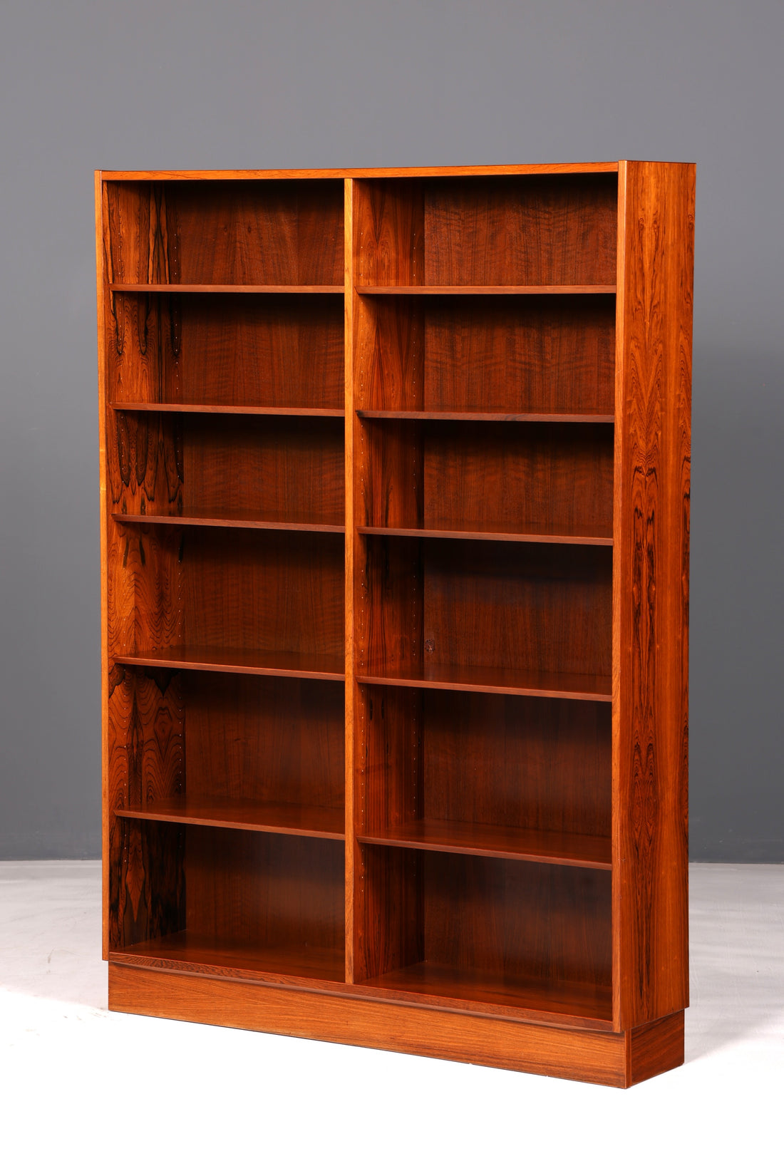 Droomachtige XXL originele Hundevad mid-century boekenkast van palissander, Deens design, gemaakt in Denemarken, vintage jaren 60