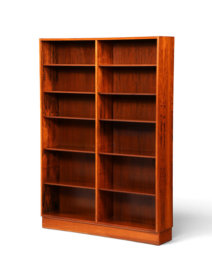Hauptstadt Möblerei XXL Hundevad Mid Century Regal aus Palisander mit höhenverstellbaren Einlegeböden im Danish Design