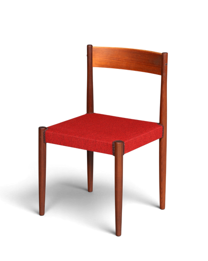Schlichter Mid Century Stuhl Danish Design Retro Küchenstuhl Esszimmerstuhl Sekretär Stuhl