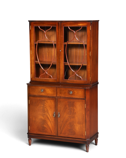 F968 Finish cm Wunderschöne Englische Vitrine Bibliothek Bücherschrank UK Buffet Schrank 60s Jahre