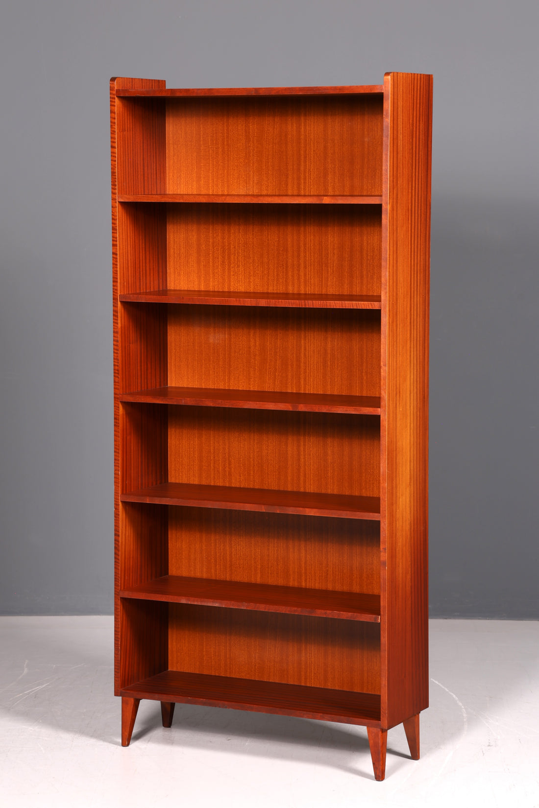 Simple Mid Century Shelf Vintage Bookshelf Cabinet Book Storage 60s Bookshelf Design Classic