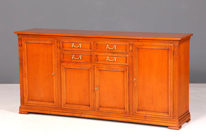 G042 Finish cm SELVA Wunderschönes Englisches Sideboard Eibe Schrank Antik Stil Buffetschrank Kommode