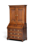 Beeindruckender Biedermeier Sekretär Louis Seize Aufsatzsekretär um 1810 Schreibkommode Büroschrank Kommode