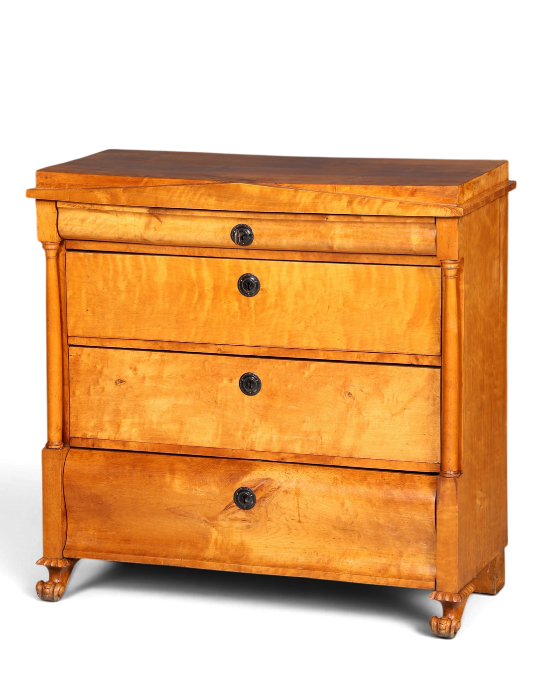 Wunderschöne Original Biedermeier Kommode Antik um 1880 Schubladenkommode Sideboard