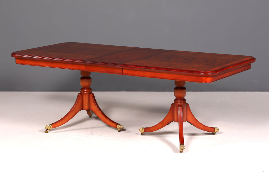 G340 Finish cm Wunderschöner Englischer Tisch ausziehbarer Esstisch Antik Stil 60s Küchentisch Eibe (Kopie)