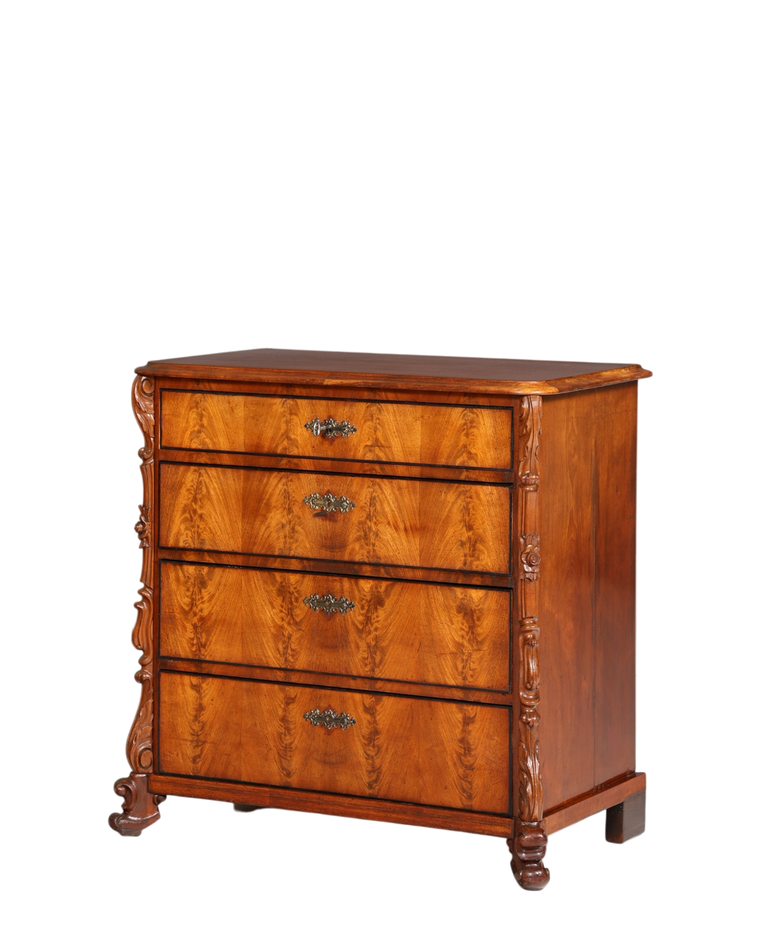 Traumhafte Louis Philippe Kommode Biedermeier Antik Schubladenkommode Sideboard um 1880