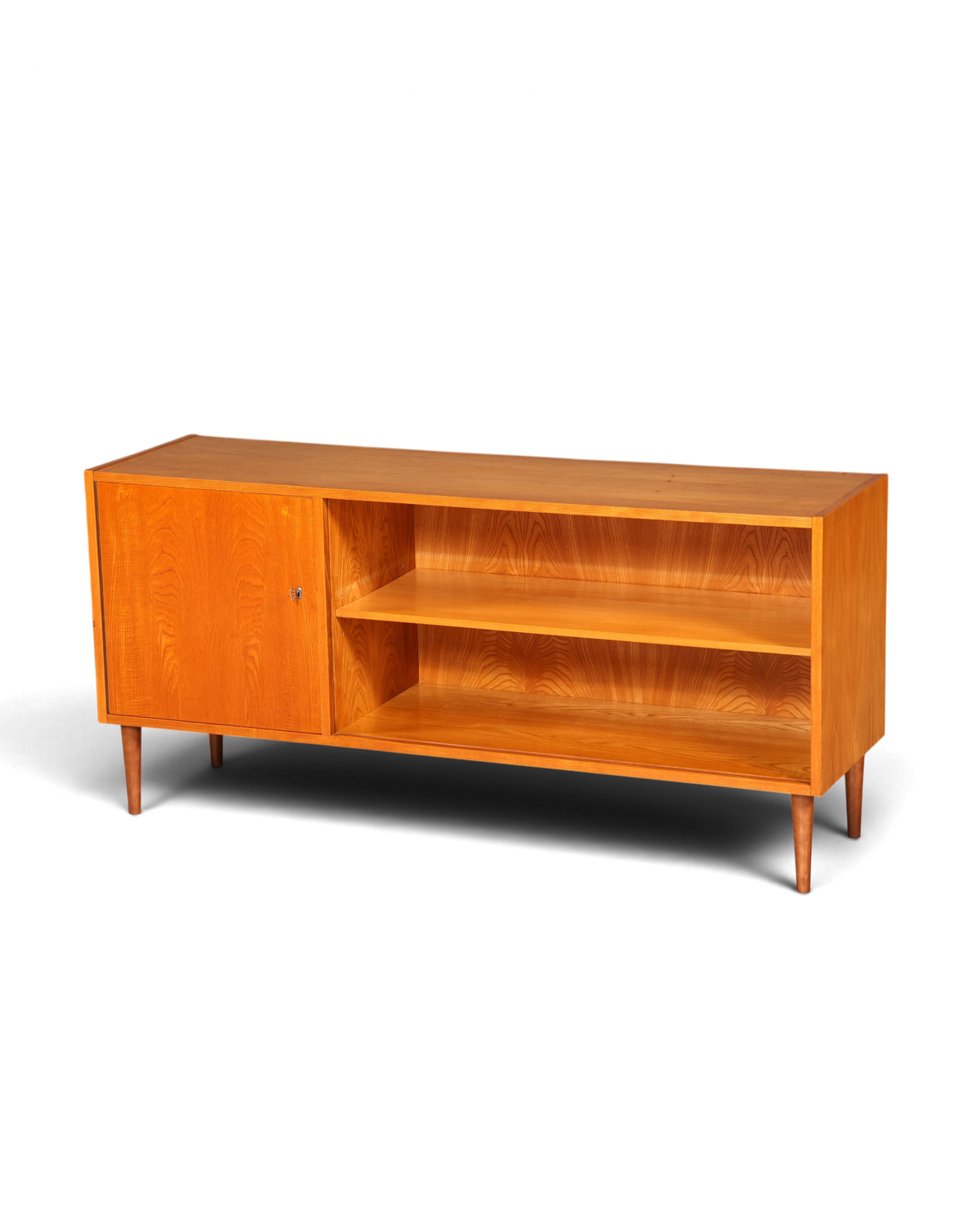 Hellerau Sideboard Mid Century Regal Retro Bücherregal Schrank – Hauptstadt Möblerei Berlin