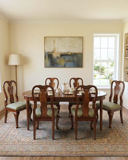 4x Wunderschöne Original Drexel Heritage Stühle Amerikanisch USA Stuhlset Küchenstühle Esszimmer Stühle