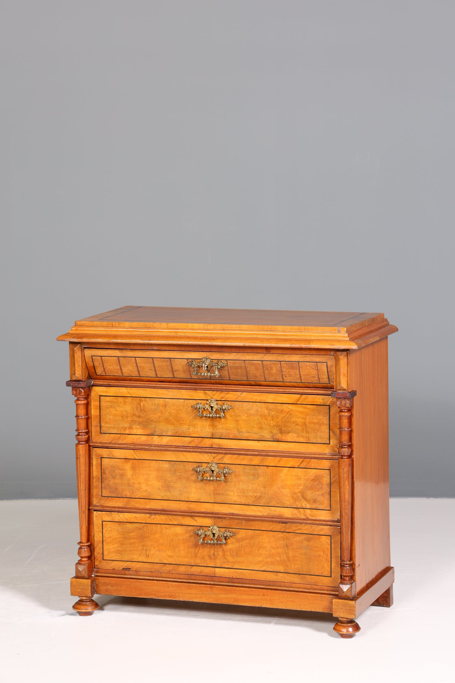 Wunderschöne Gründerzeit Kommode Jugendstil Antik Sideboard Schubladenkommode