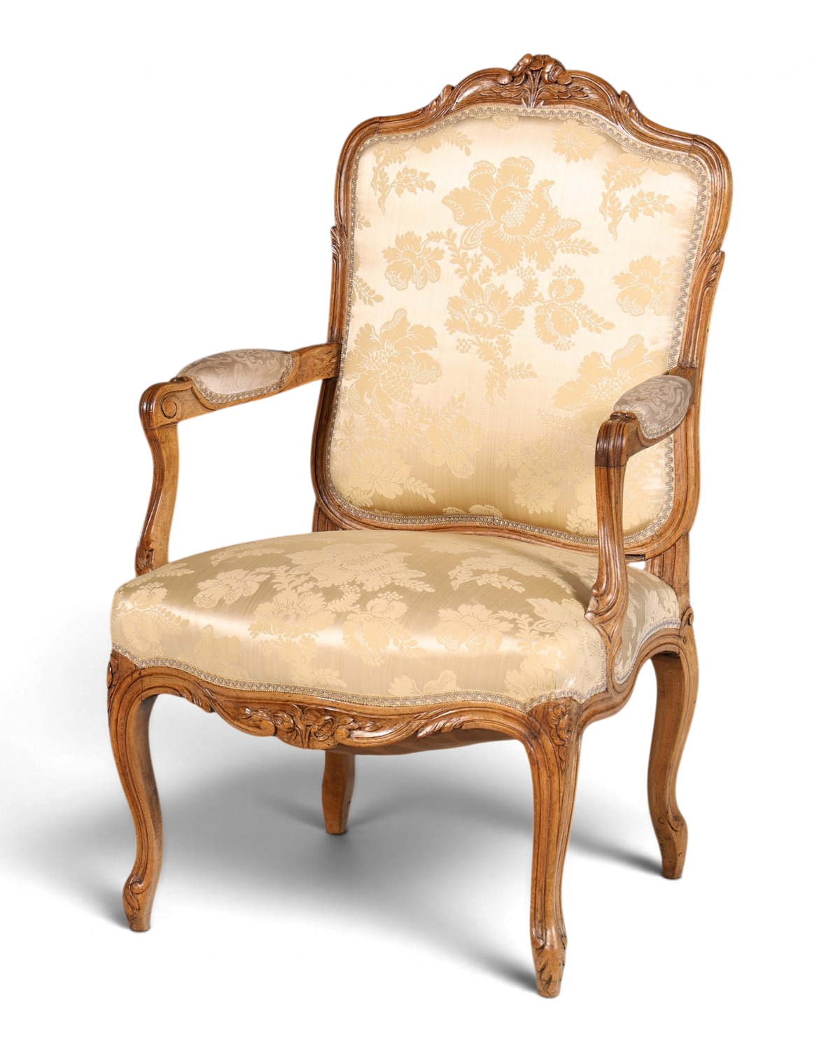 Original Barock Sessel Fauteuil Armlehnstuhl Chippendale Antik mitte 18 Jh. – Hauptstadt Möblerei Berlin