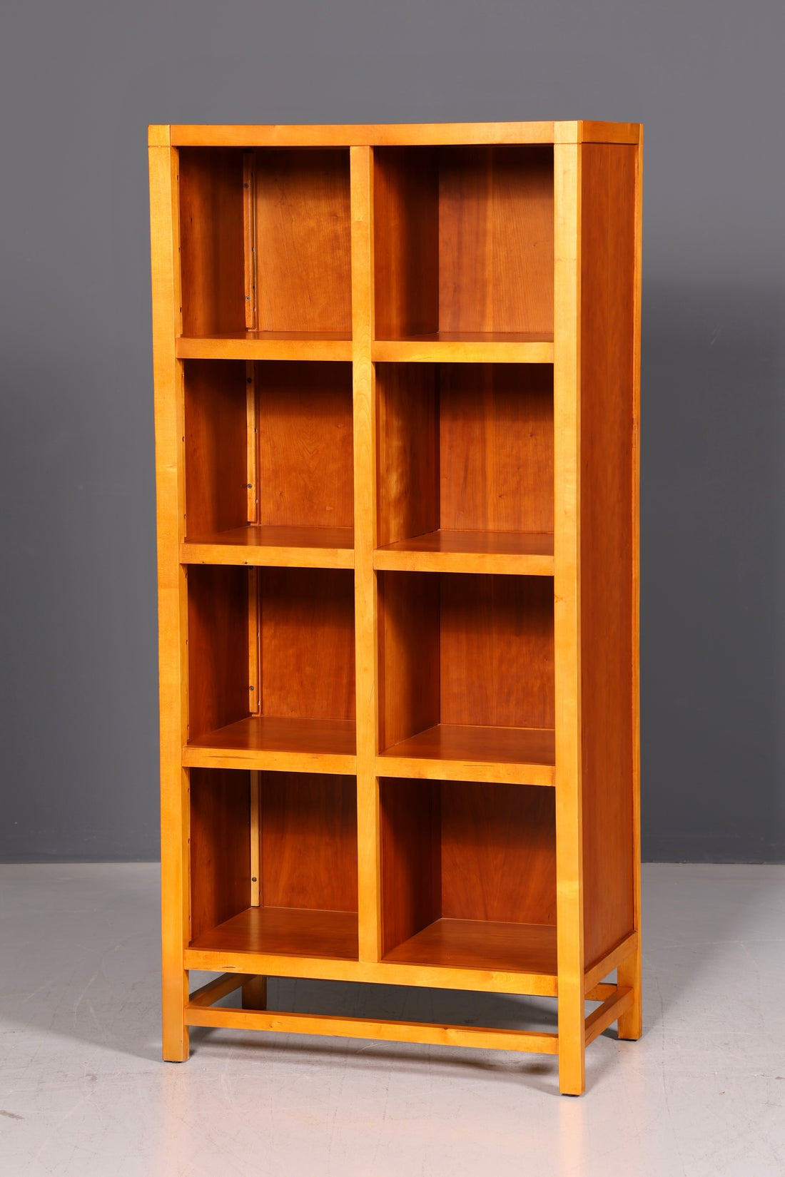 Origineel Drexel Heritage boekenkast kersenhout rek VS boekenplank boekopslag massief hout vintage staand rek antiek