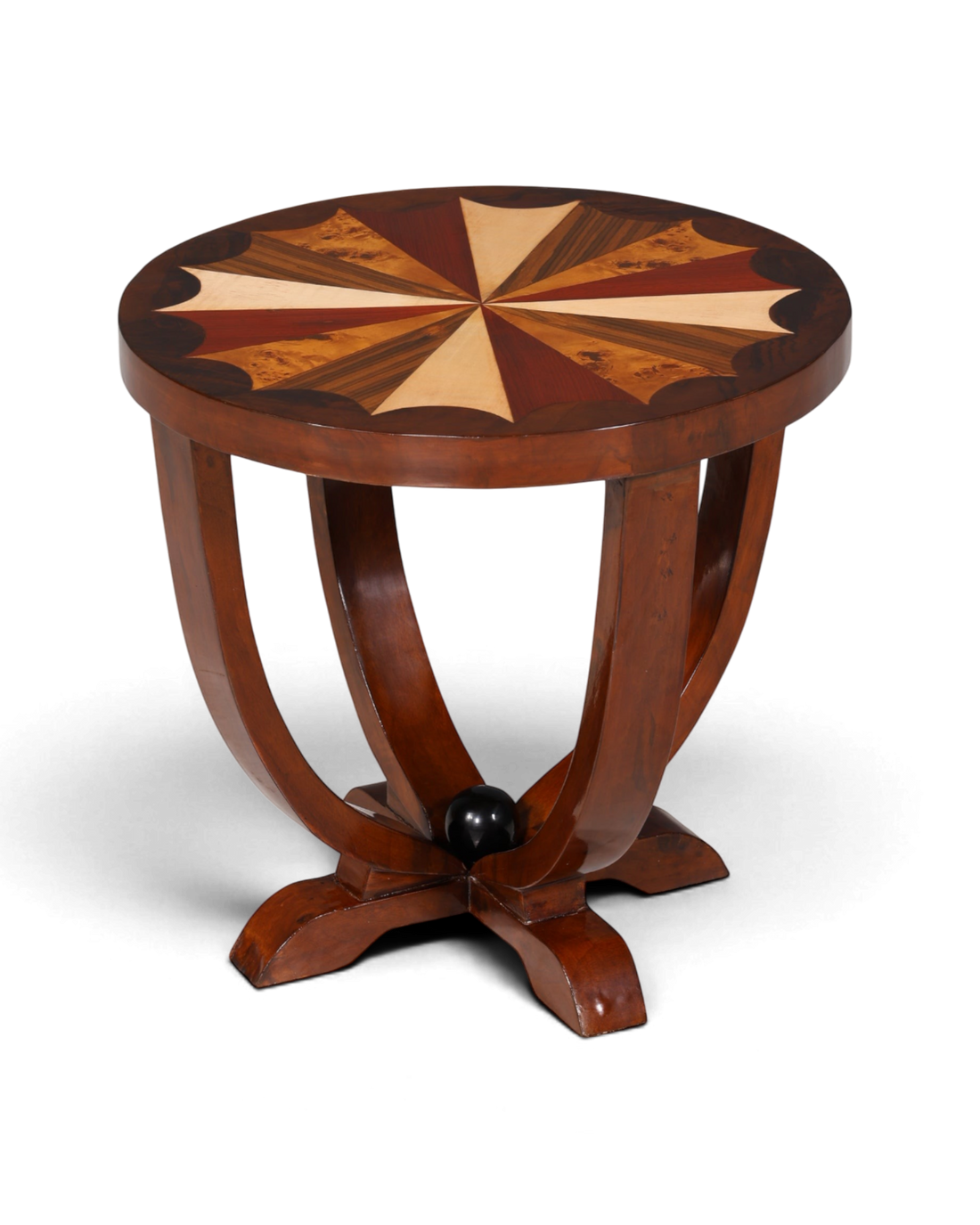 Stilvoller Art Deco Design Tisch Luxus Couchtisch Beistelltisch bunter Ablagetisch