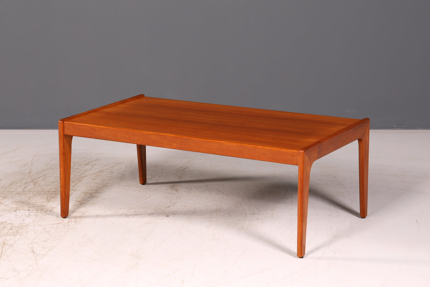 Wunderschöner Mid Century Couchtisch Teak Retro Ablagetisch Vintage Coffee Table 70er Jahre Wohnzimmertisch