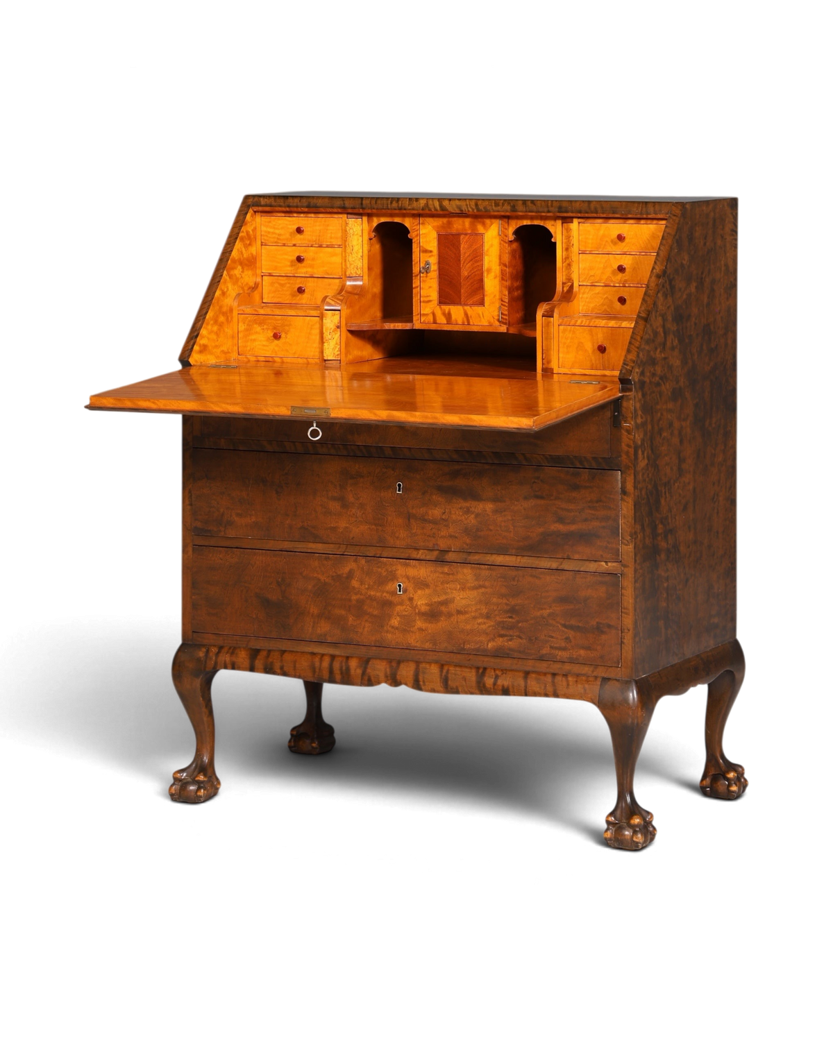 Wunderschöner Sekretär um 1930 Büro Kommode echt Holz Schreibtisch Bürokommode Office Secretary