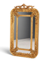 Aussergewöhnlicher Prunk Barock Stil Standspiegel Antik Stil Gold Ornament Flurspiegel Spiegel