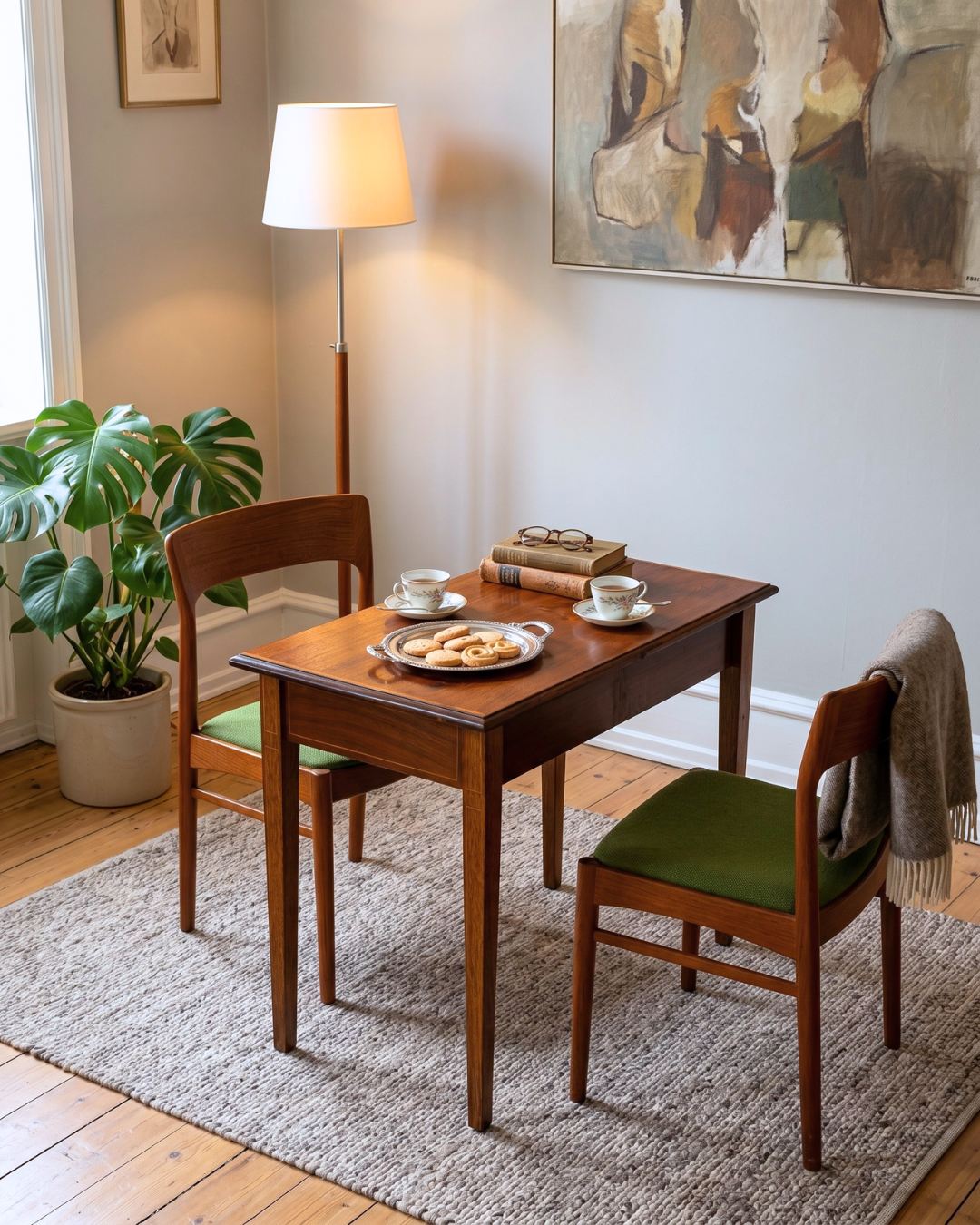 Dänischer Mid Century Esszimmerstuhl Teakholz Henning Kjærnulf Korup Stolefabrik 60er
