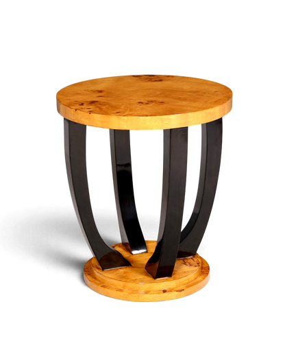 Traumhafter Art Deco Stil Beistelltisch Antik Stil Tisch Luxus Couchtisch Birke Ablagetisch