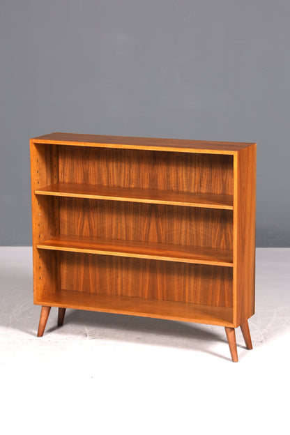 Beautiful original Musterring shelf, vintage bookcase, mid-century 1960s wooden shelf, 1 of 2