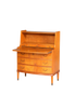 Traumhafter Mid Century Sekretär Büro Kommode echt Holz Schreibkommode Schrank