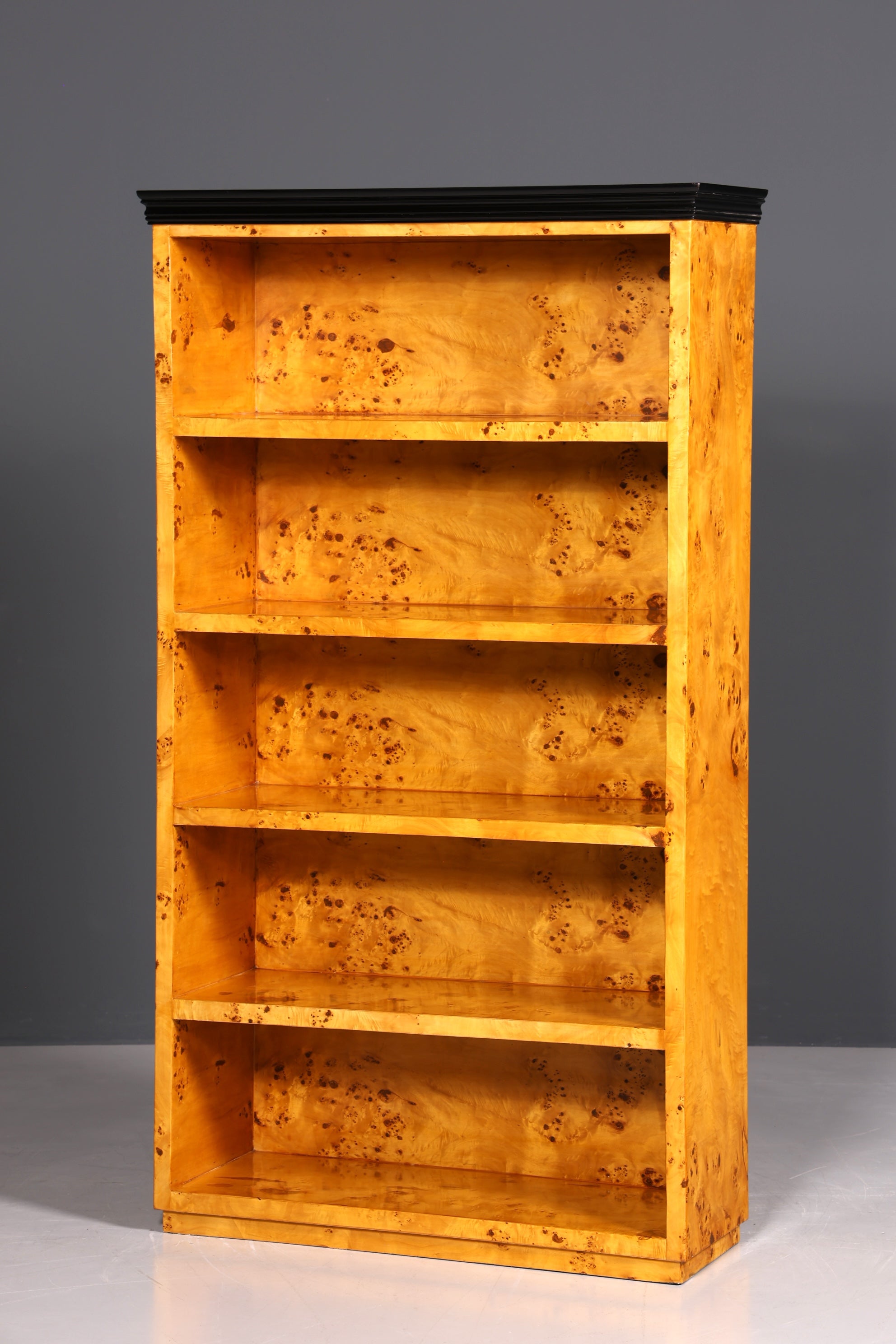 Wunderschönes Art Deco Stil Bücherregal Kult Regal Bookshelf Buchablage Regal Bibliothek