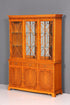 Wunderschöne Englische Vitrine Bücherschrank Buffet Antik Stil Englisch Eibe Glasvitrine Bibliothek