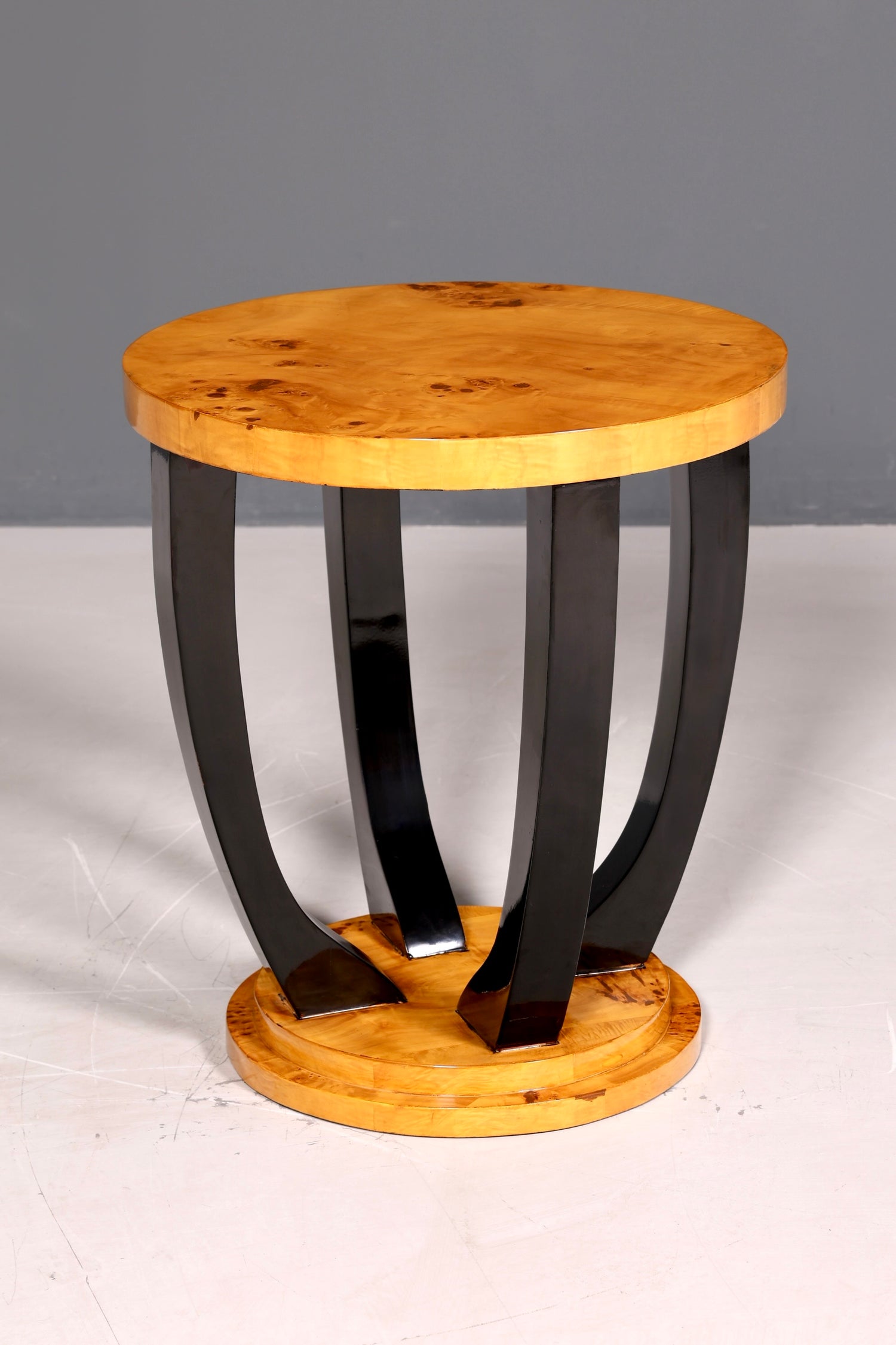 Traumhafter Art Deco Stil Beistelltisch Antik Stil Tisch Luxus Couchtisch Birke Ablagetisch