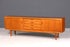 F960 Finish cm Schlichtes Mid Century Sideboard Vintage TV Kommode 60s Schrank Longboard Retro Lowboard