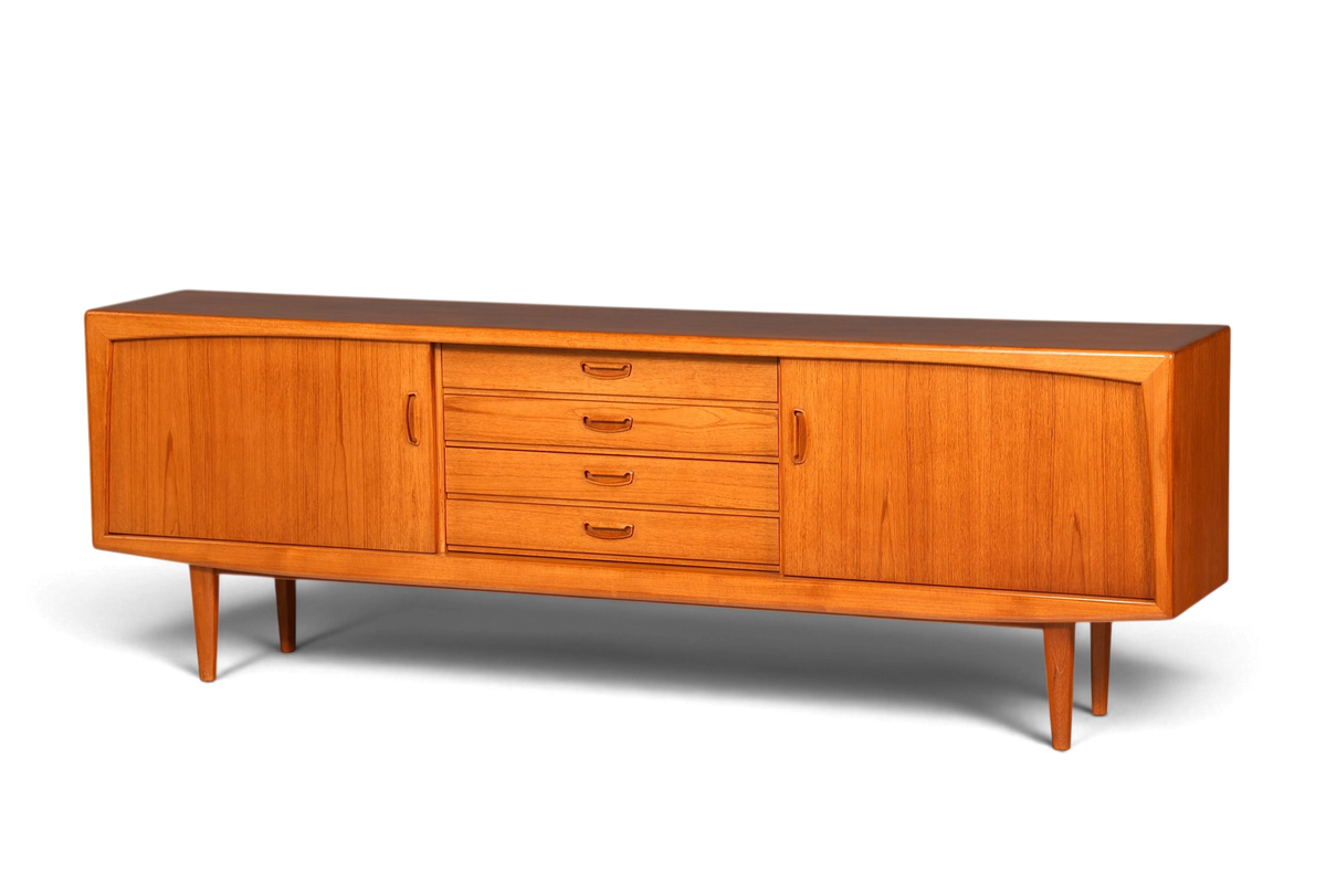 Original H.P. Hansen XXL Sideboard Teak Holz TV Kommode Schrank – Hauptstadt Möblerei Berlin