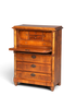Stilvoller Gründerzeit Sekretär Vertiko Highboard Louis Philippe Kommode Sekretär Schrank um 1880