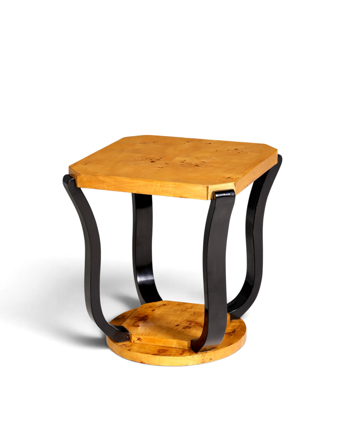 Wunderschöner Art Deco Design Beistelltisch Antik Stil Couchtisch Ablagetisch