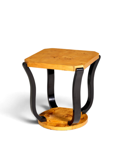 Wunderschöner Art Deco Design Beistelltisch Antik Stil Couchtisch Ablagetisch