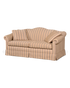 Hauptstadt Möblerei Drexel Heritage 3-Sitzer Sofa mit klassischem Streifenmuster und weichen Polstern