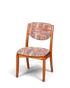 Schlichter Mid Century Stuhl Retro Esszimmer Stuhl Danish Design Küchenstuhl Teak Holz Sekretär Stuhl 2 von 2