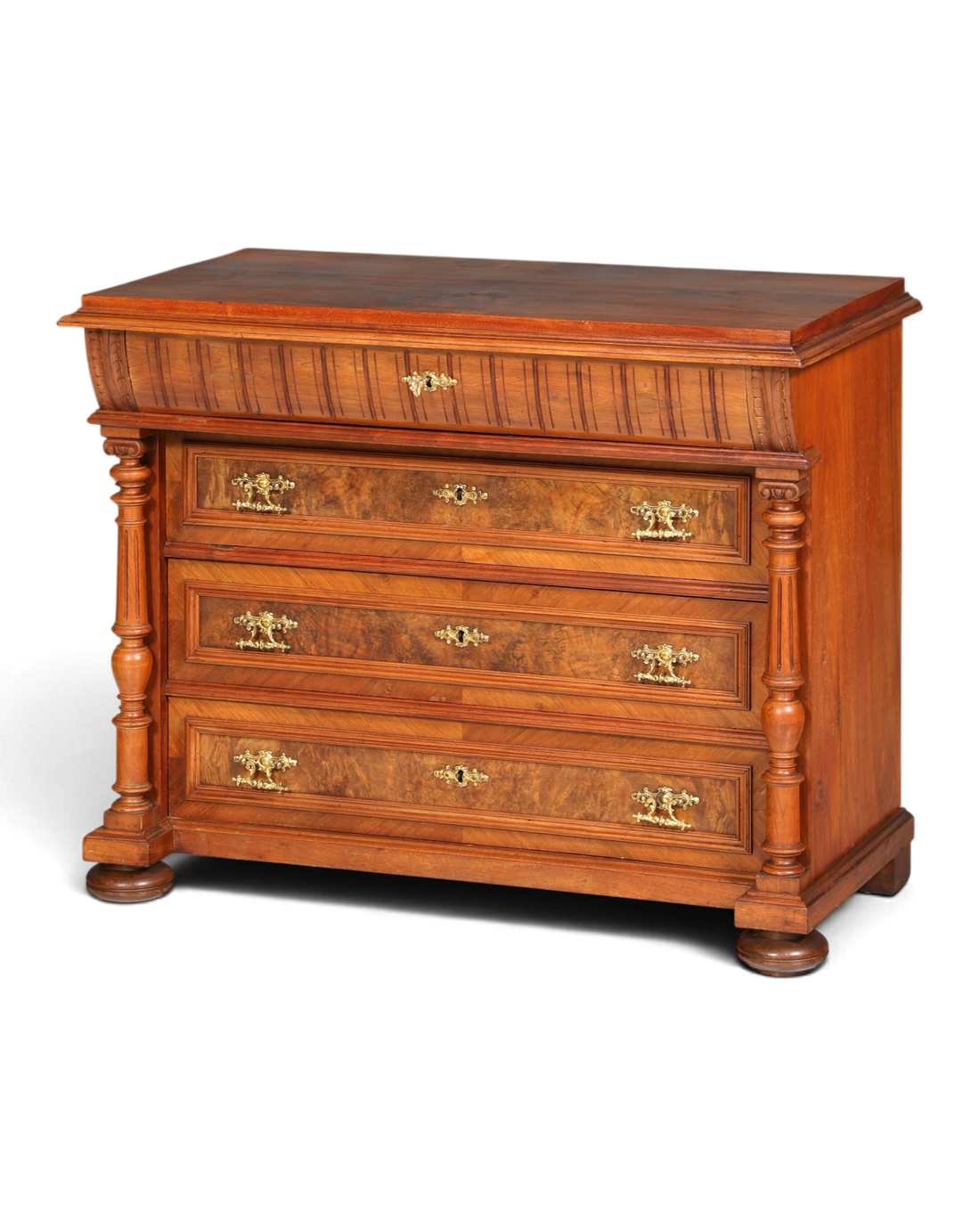 Traumhafte Gründerzeit Kommode Jugendstil Antik Sideboard Schubladenkommode Wäschekommode