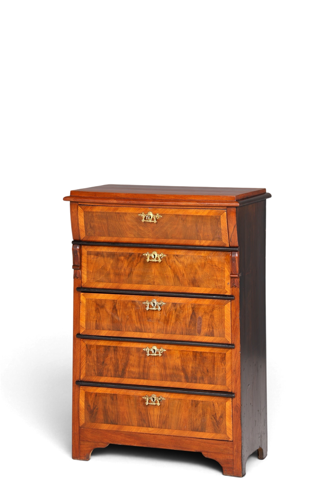 Edler Gründerzeit Kommode Jugendstil Schubladenkommode Antik Wäschekommode Vertiko