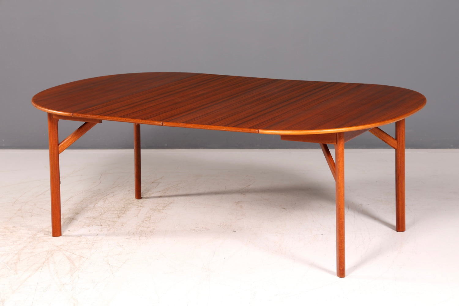 Traumhafter Mid Century Esstisch ausziehbar Danish Design Teak Holz Küchentisch Esszimmer Tisch