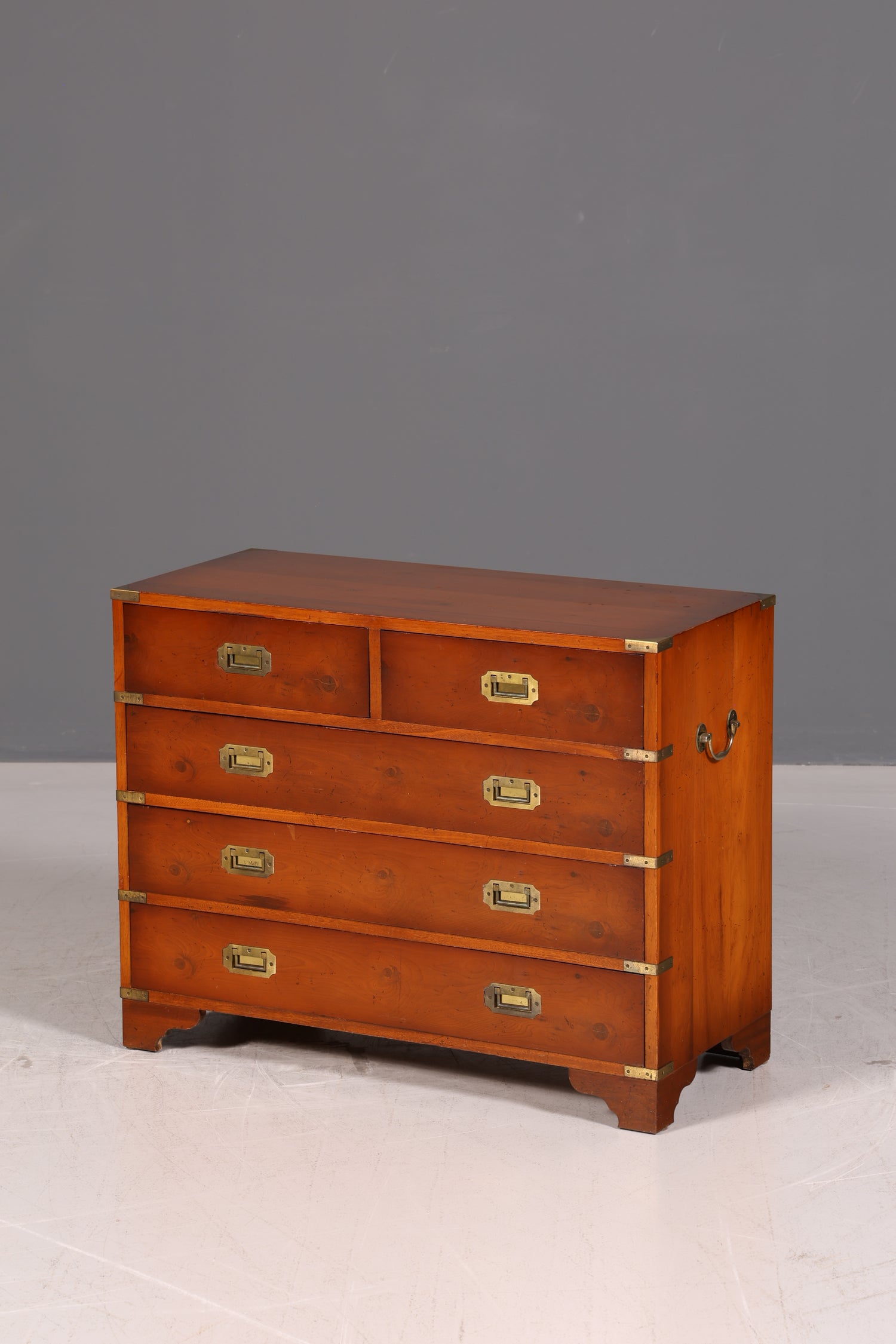 Traumhafte Maritime Kommode Military Chest Englisch Schiffskommode Schrank Kolonial Vintage
