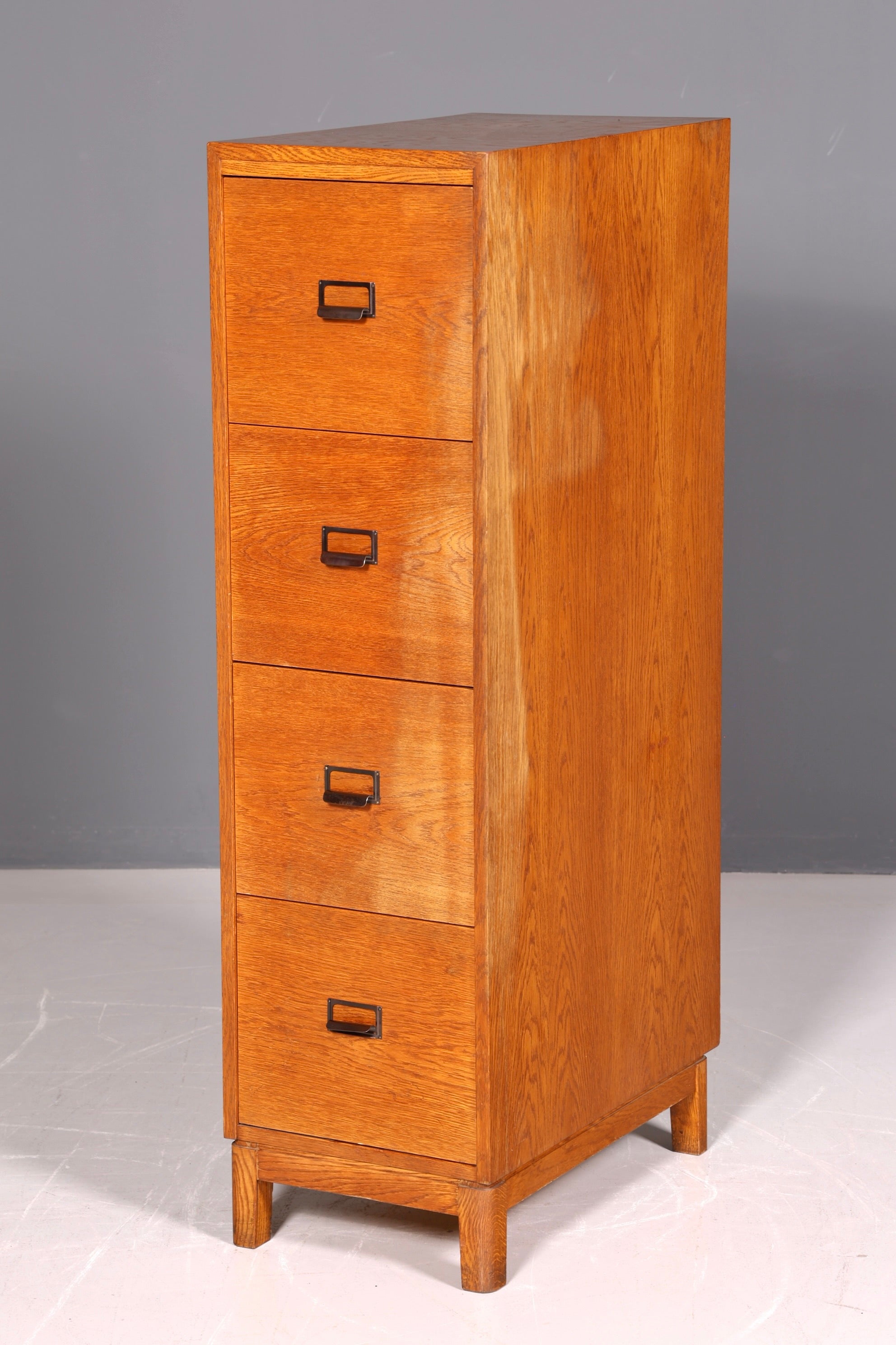 Mid Century Aktenschrank Bauhaus Vintage Apothekerschrank Schubladenkommode Vertiko Retro