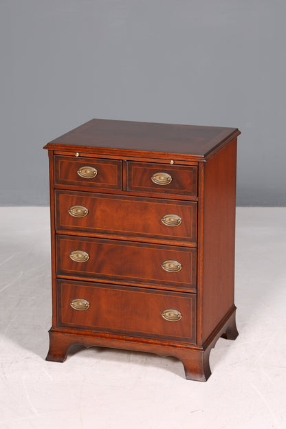 F979 Finish HELDENSE Wunderschöne Englische Kommode Holz TV Schrank Antik Sideboard