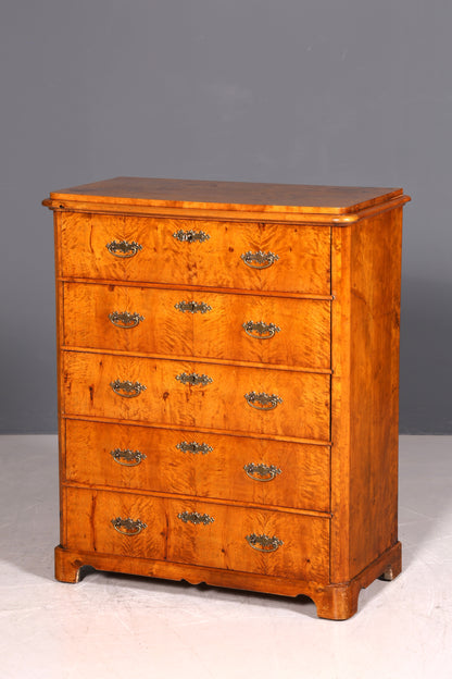 G415 Finish Wunderschöne Gründerzeit Kommode Jugendstil Antik Sideboard Schubladenkommode Wäschekommode (Kopie)