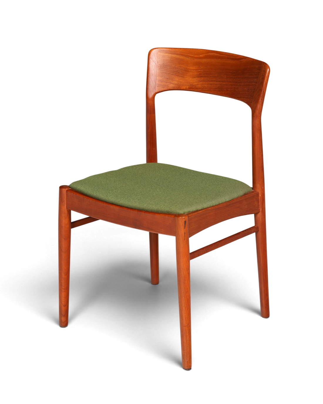 Mid Century Esszimmerstuhl Teakholz Henning Kjærnulf Korup Stolefabrik 60er Dänisch