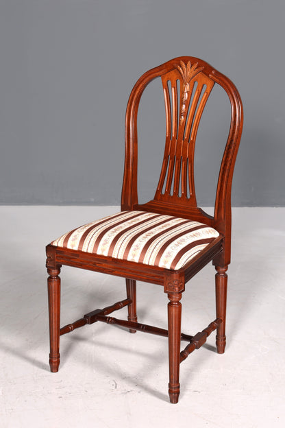 Dreamy chair in Gustavian style, English kitchen chair, antique style secretary chair