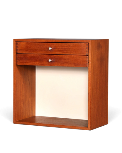 Wunderschöne Mid Century Teak Holz Nachttisch Danish Design Flurkommode Kommode 60s